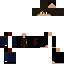 Minecraft skin texture, 64x64 pixels