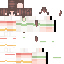 Minecraft skin texture, 64x64 pixels