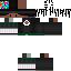 Minecraft skin texture, 64x64 pixels