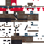 Minecraft skin texture, 64x64 pixels