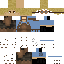Minecraft skin texture, 64x64 pixels