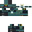 Minecraft skin texture, 64x64 pixels