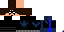 Minecraft skin texture, 64x32 legacy pixels
