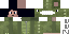 Minecraft skin texture, 64x32 legacy pixels