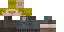 Minecraft skin texture, 64x32 legacy pixels