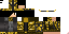 Minecraft skin texture, 64x32 legacy pixels