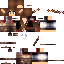 Minecraft skin texture, 64x64 pixels