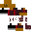 Minecraft skin texture, 64x64 pixels