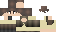 Minecraft skin texture, 64x32 legacy pixels