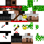 Minecraft skin texture, 64x64 pixels