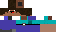 Minecraft skin texture, 64x32 legacy pixels