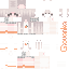 Minecraft skin texture, 64x64 pixels
