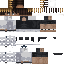 Minecraft skin texture, 64x64 pixels