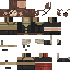 Minecraft skin texture, 64x64 pixels