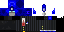 Minecraft skin texture, 64x32 legacy pixels