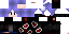 Minecraft skin texture, 64x32 legacy pixels