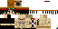 Minecraft skin texture, 64x32 legacy pixels
