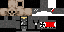Minecraft skin texture, 64x32 legacy pixels