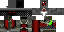 Minecraft skin texture, 64x32 legacy pixels