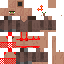Minecraft skin texture, 64x64 pixels