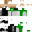 Minecraft skin texture, 64x64 pixels