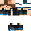 Minecraft skin texture, 64x64 pixels