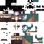 Minecraft skin texture, 64x64 pixels