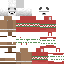 Minecraft skin texture, 64x64 pixels