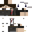 Minecraft skin texture, 64x64 pixels