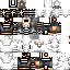 Minecraft skin texture, 64x64 pixels