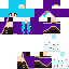Minecraft skin texture, 64x64 pixels