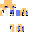 Minecraft skin texture, 64x64 pixels