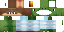 Minecraft skin texture, 64x32 legacy pixels