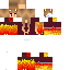 Minecraft skin texture, 64x64 pixels