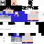 Minecraft skin texture, 64x64 pixels