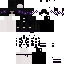 Minecraft skin texture, 64x64 pixels