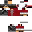 Minecraft skin texture, 64x64 pixels