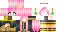Minecraft skin texture, 64x32 legacy pixels