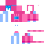 Minecraft skin texture, 64x64 pixels