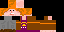 Minecraft skin texture, 64x32 legacy pixels