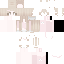 Orange Minecraft skin texture, 64x64 pixels