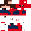 Minecraft skin texture, 64x64 pixels