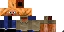 Minecraft skin texture, 64x32 legacy pixels
