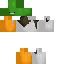 Minecraft skin texture, 64x64 pixels