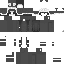 Gray Minecraft skin texture, 64x64 pixels