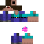 Minecraft skin texture, 64x64 pixels