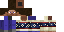 Minecraft skin texture, 64x32 legacy pixels
