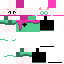 Minecraft skin texture, 64x64 pixels