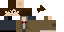 Minecraft skin texture, 64x32 legacy pixels