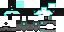 Minecraft skin texture, 64x32 legacy pixels